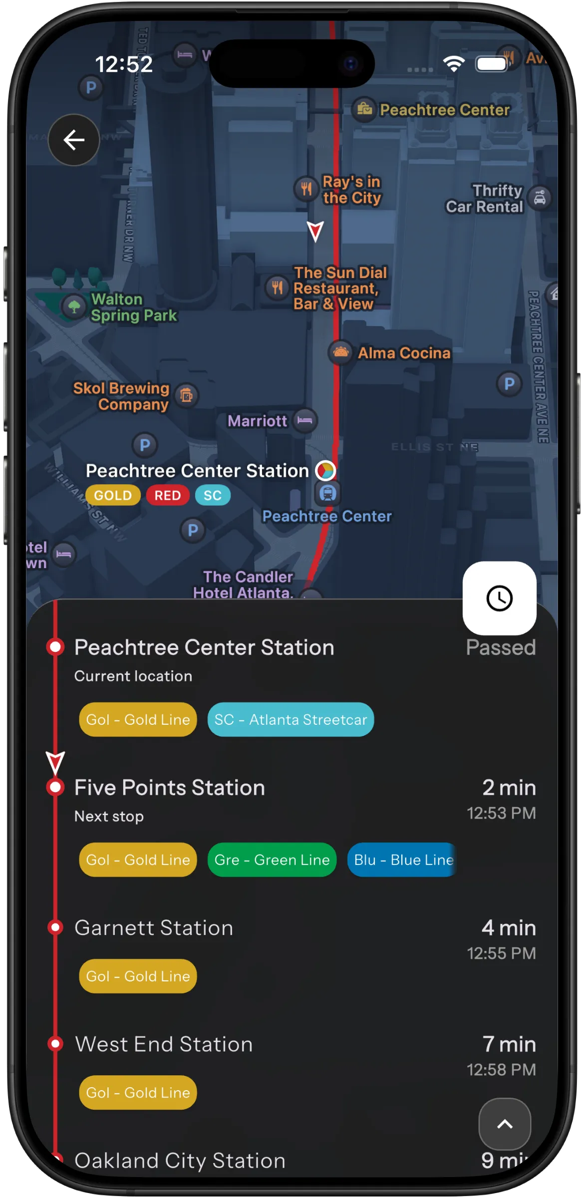 Destination App ETA
